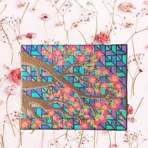 “Original painting” cherry blossoms ;)